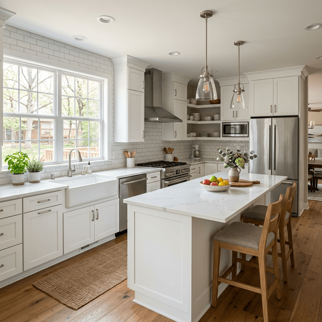 Custom kitchen remodel Rogers AR